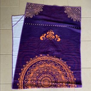 Yoga mat towel